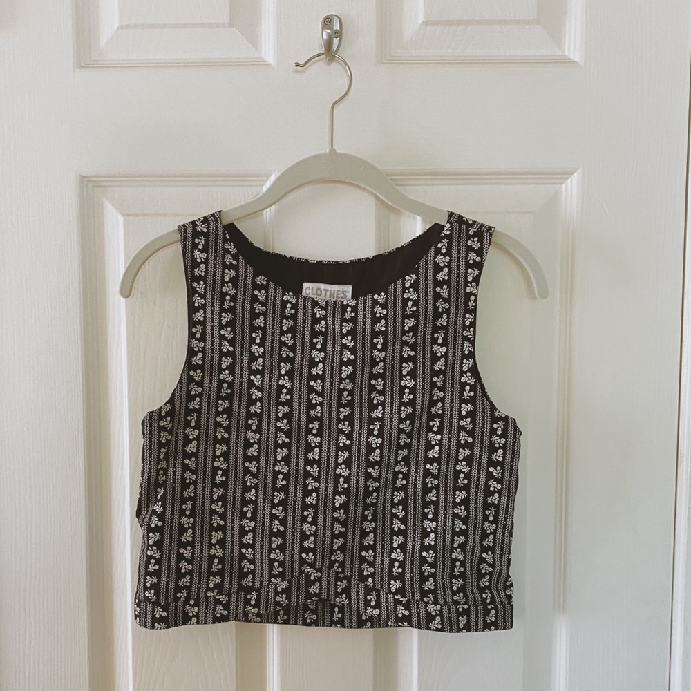 American Two Shot Crop Top XS